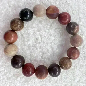 Exquisite 1.5cm Rosewood Beaded Bracelet  - 15 Bead